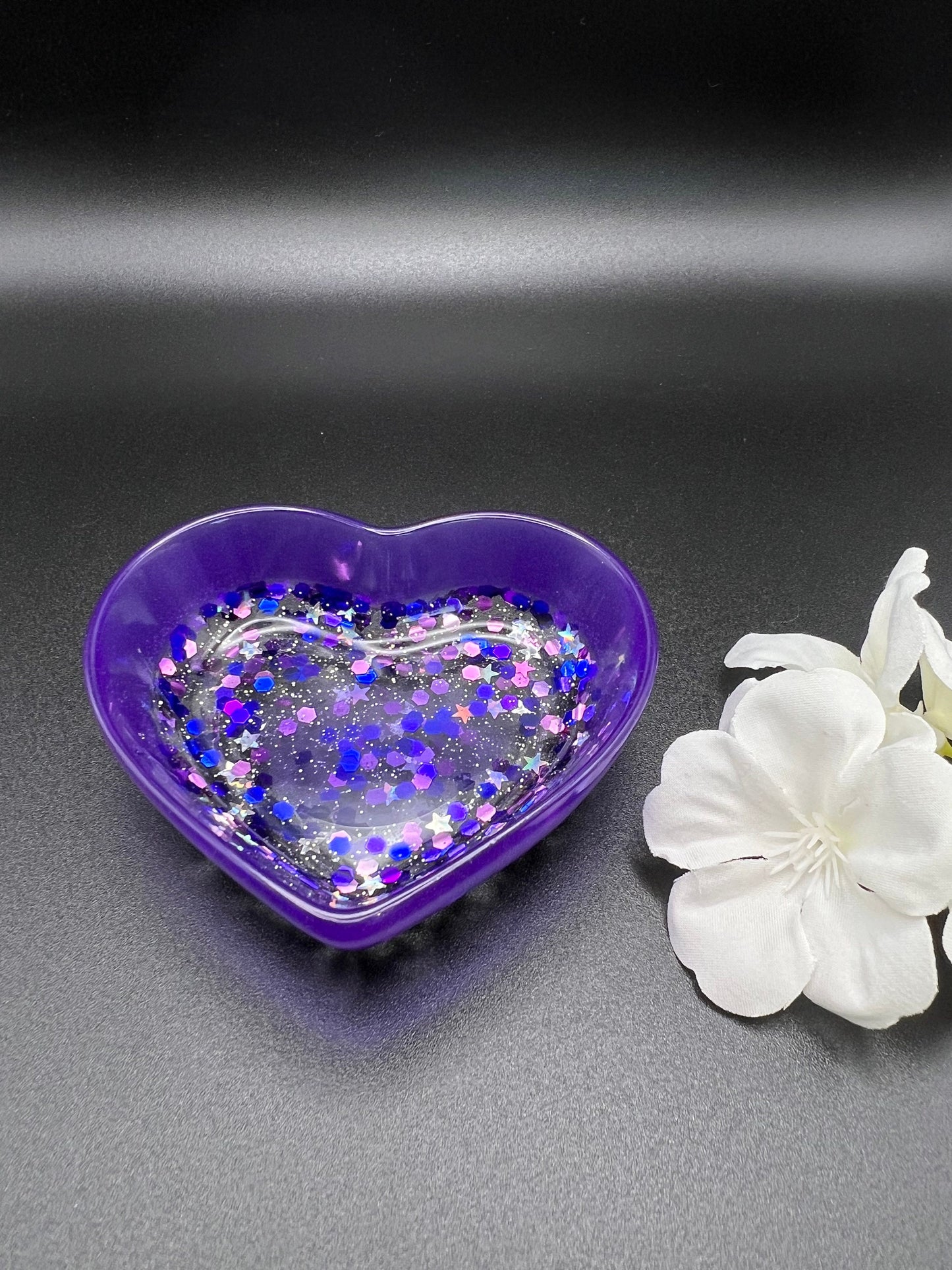 Purple Heart Trinket Tray